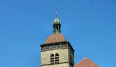 Orgelet : Eglise Notre Dame de l'Assomption, clocher