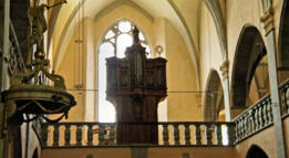 Orgelet : Eglise Notre Dame de l'Assomption,l'orgue