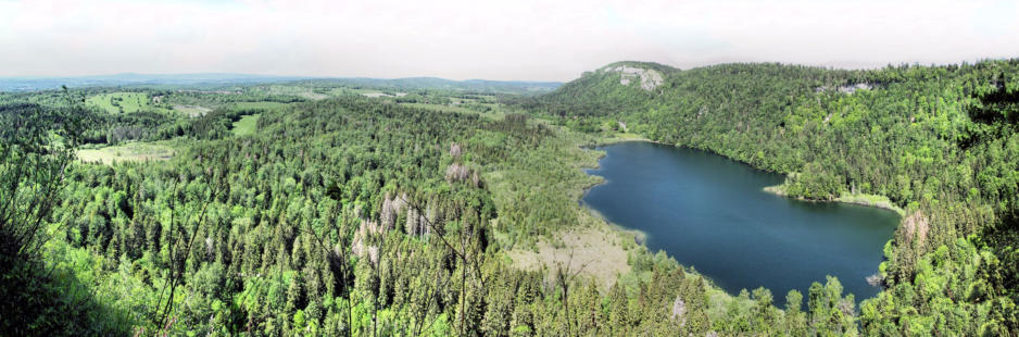 Lac de Bonlieu : le lac ceinturé par la forêt