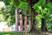 Ronchamp : la chapelle Notre Dame du Haut, le campanile