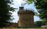 Guédelon : construction du château (année 2013), la tour