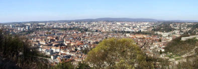 Besançon : vue génerale de la ville