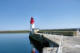 Guilvinec-vue du phare de l'entrée du port de pêche