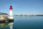 Guilvinec-vue du phare et du port de pêche