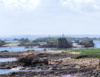 Ile de Bréhat : la côte à marée basse