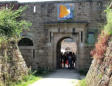 Ile de Bréhat - entrée du fort maintenant une verrerie d'art