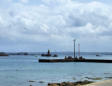 Ile de Bréhat - quai d'accostage des bateaux