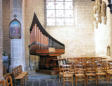 Vitré : église Notre Dame,l'orgue de coeur