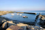 Penhors - le petit port avec ses barques de pêche