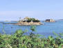  vue générale de l’île de Louët et château du Taureau 