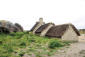 Bretagne-Meneham-hameau de Kerlouan-maisons mitoyennes