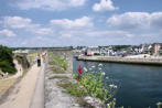 balade sur les remparts de Concarneau