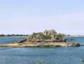 Une des nombreuses petites iles ou ilots de la baie de Morlaix