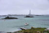 Bretagne-Plouguerneau-ilôts et phare de l'ile Vierge