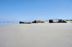 Plage de Kerguellec - blockaus sur la plage