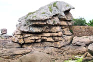 Bretagne-Trégastel-empilement de rochers