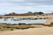 Bretagne-Trégastel-maison isolée et fortifiée sur îlot