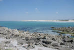 Ploemeur-Pointe de la torche-rivage de pierres et sable