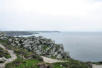 Bretagne-cap de Dinan-rochers comme empilés par les hommes