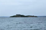 Bretagne-vue sur Brest-vue depuis la pointe des Espagnols