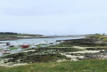 Bretagne-Lampaul Plouarzel-bateaux de pêche et plaisance-marée basse