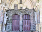 portail de la cathédrale Saint Paul Aurélien : porche méridional