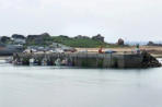 Bretagne-Primel Trégastel-quai du port à marée basse