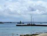 Ile de Bréhat - quai d'accostage des bateaux