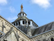 Vitré : église Saint Martin, le haut du chevet 