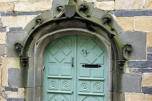 Bretagne-Daoulas-porte de l'église