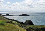 Bretagne-pointe Saint Mathieu-côte et océan Atlantique