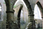 Bretagne-pointe Saint Mathieu-intérieur de l'abbaye