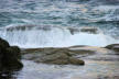 Bretagne-Lampaul Plouarzel-vagues à l'assaut des rochers