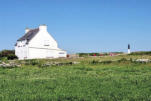 Ile de Sein-maison particulière dans la lande