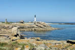 Ile de Sein-la côteavec le phare