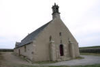 Bretagne-Pointe du Van-vue générale de la chapelle Saint They