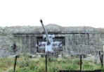 Bretagne-pointe de Pen'hir-blockaus de la guerre 1940-45-armement anti aérien