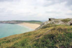 Bretagne-pointe de Pen'hir-le littoral-plage-Blauckaus