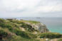 Bretagne-pointe de Pen'hir-vue sur l'océan depuis l'arrière des blauckaus