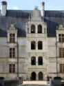 Azay le Rideau : le château, escalier d'honneur