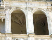 Azay le Rideau : le château, détail de l'escalier d'honneur