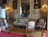 Cheverny : le château, l'aménagement intérieur.