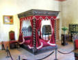 château du clos Lucé : chambre de Léonard de Vinci