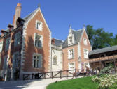 Le Clos Lucé : extérieur du clos