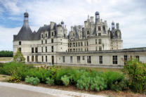 Chambord : le château, vue arrière