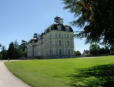 Cheverny : le château; vue de l'aile droite