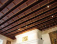 Chenonceau : le château, plafond du salon Louis XIV