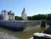 Chenonceau : le château et les douves