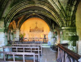 Château Valmer : intérieur de la grotte troglodytique