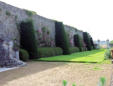 Château Valmer :mur de soutènement d'une terrasse